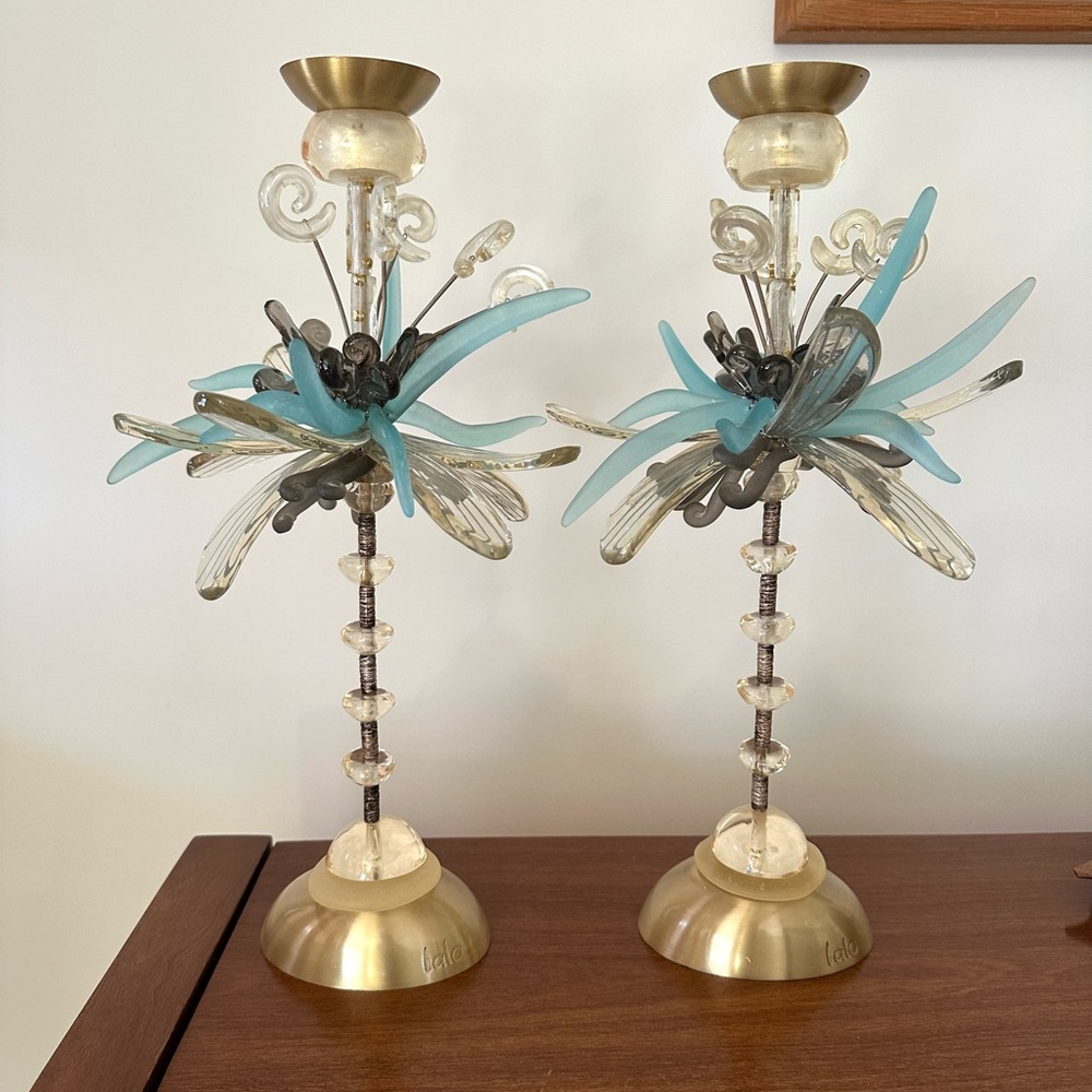 Vintage Candlestick Set by Orna Lalo